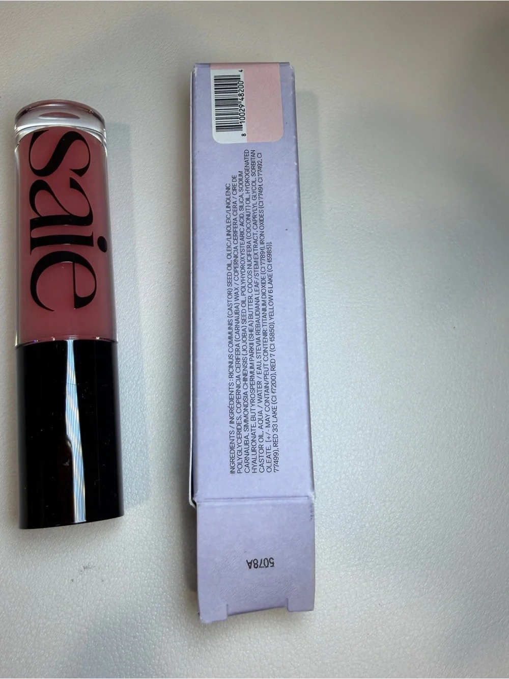 Saie GlossyBounce Hydrating Lip Oil - KISS clear 5ml